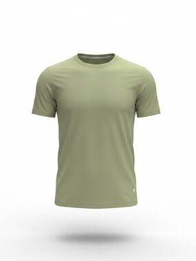 Vively T-Shirt Men's XL Lime Green Short Sleeve Polyester